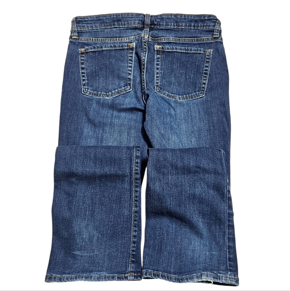 Gap Sexy Bootcut Dark Blue Wash Stretch Denim Jeans Size 4/27R - Picture 3 of 5